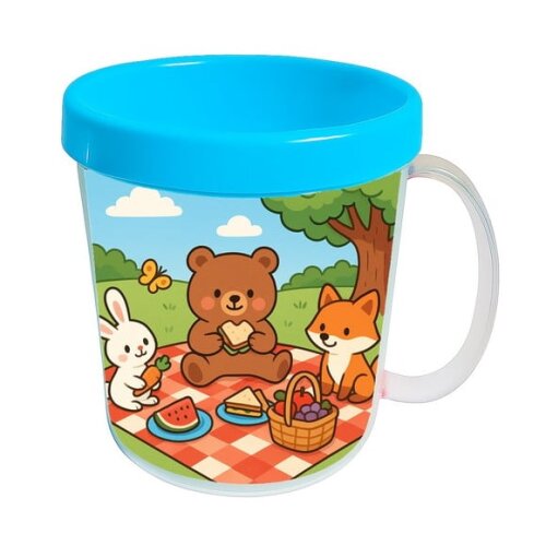Caneca Acrílica Infantil Personalizada Picnic