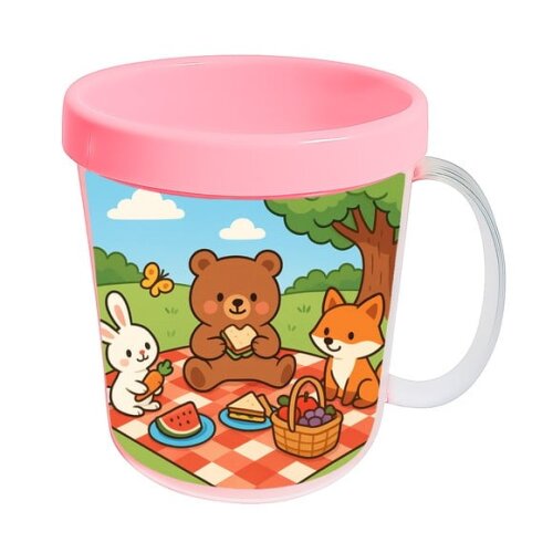 Caneca Acrílica Infantil Personalizada Picnic