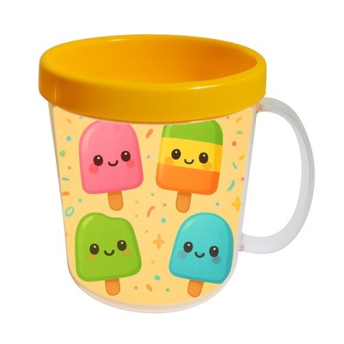 Caneca Acrílica Infantil Personalizada Picolés
