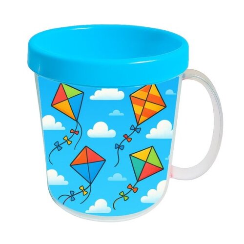 Caneca Acrílica Infantil Personalizada Pipas