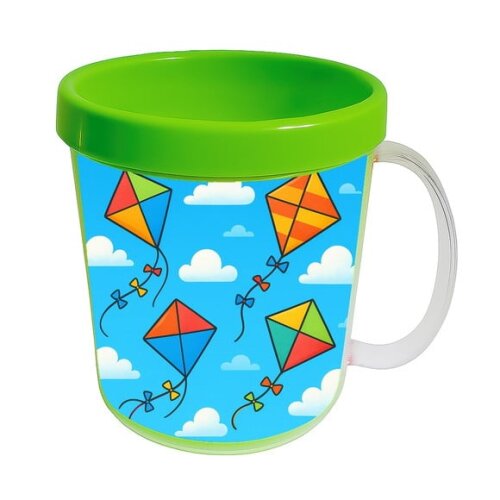 Caneca Acrílica Infantil Personalizada Pipas