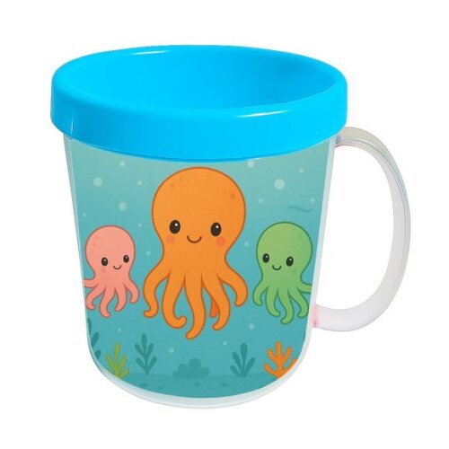 Caneca Acrílica Infantil Personalizada Polvinhos