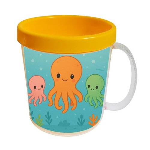 Caneca Acrílica Infantil Personalizada Polvinhos