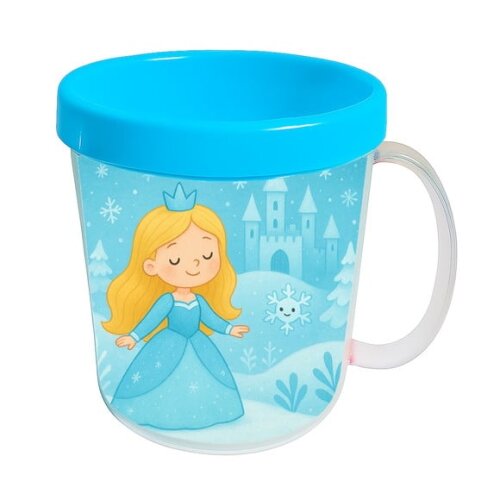 Caneca Acrílica Infantil Personalizada Reino do Gelo