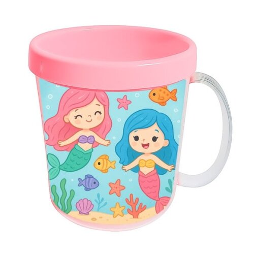Caneca Acrílica Infantil Personalizada Sereias