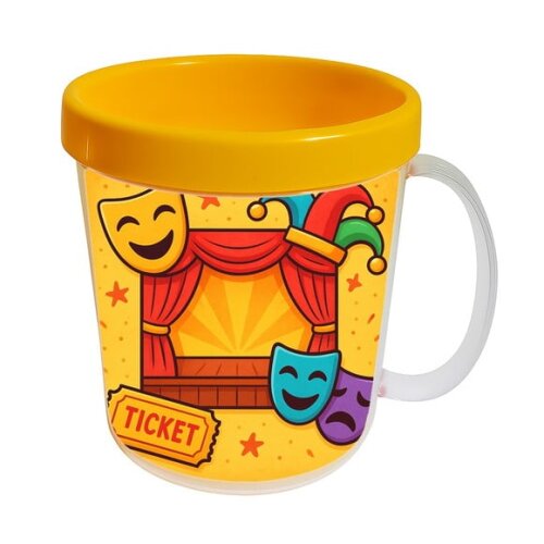 Caneca Acrílica Infantil Personalizada Teatro Infantil