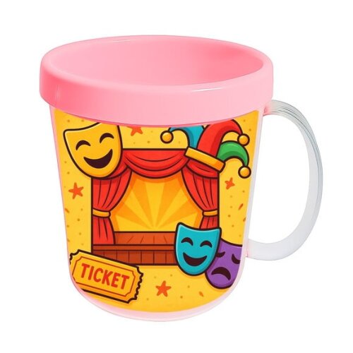 Caneca Acrílica Infantil Personalizada Teatro Infantil