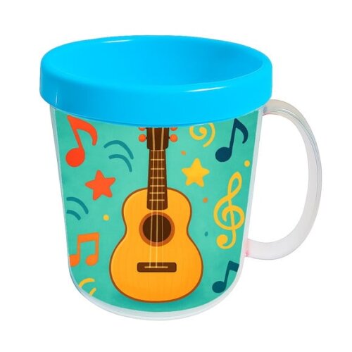Caneca Acrílica Infantil Personalizada Violão
