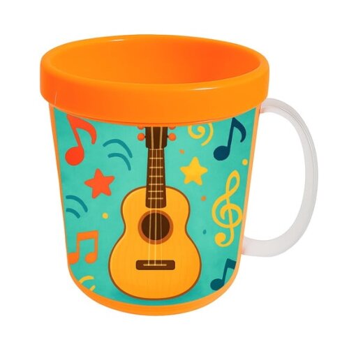 Caneca Acrílica Infantil Personalizada Violão