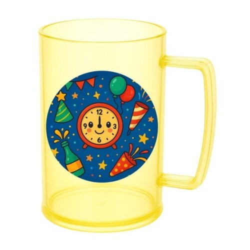 Caneca de Chopp Infantil Personalizada Ano Novo