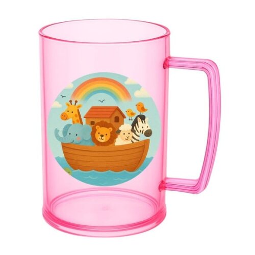 Caneca de Chopp Infantil Personalizada Arca de Noé