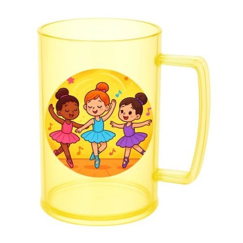 Caneca de Chopp Infantil Personalizada Balé