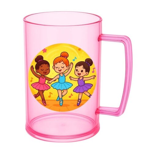 Caneca de Chopp Infantil Personalizada Balé