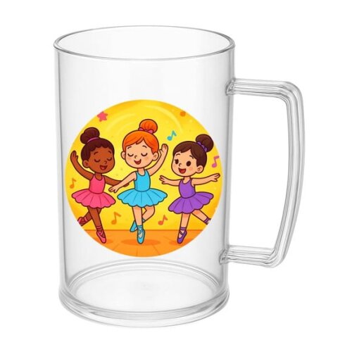 Caneca de Chopp Infantil Personalizada Balé