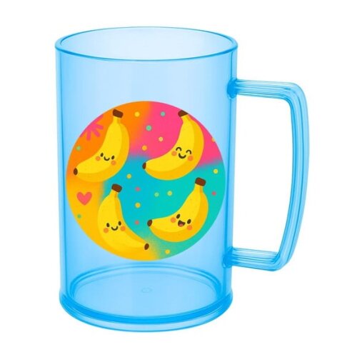Caneca de Chopp Infantil Personalizada Bananas Divertidas