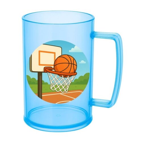 Caneca de Chopp Infantil Personalizada Basquete