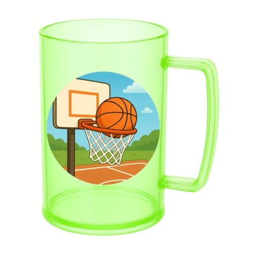 Caneca de Chopp Infantil Personalizada Basquete