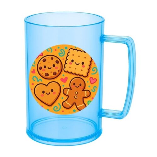 Caneca de Chopp Infantil Personalizada Biscoitinhos
