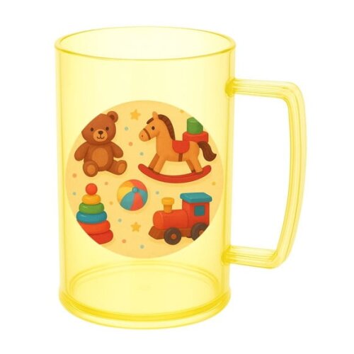 Caneca de Chopp Infantil Personalizada Brinquedos Clássicos