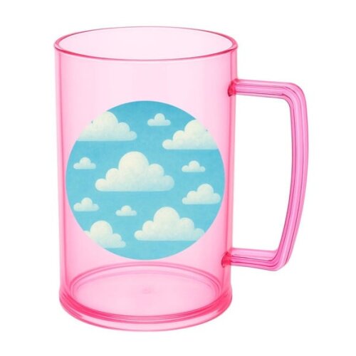 Caneca de Chopp Infantil Personalizada Céu Azul