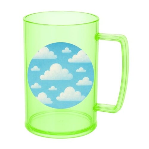 Caneca de Chopp Infantil Personalizada Céu Azul