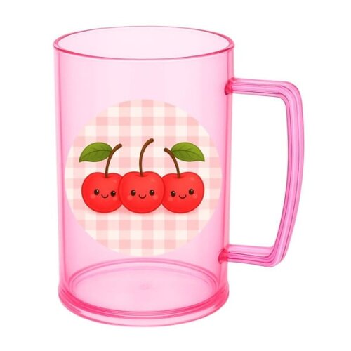 Caneca de Chopp Infantil Personalizada Cerejinha