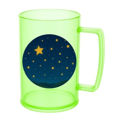 Caneca de Chopp Infantil Personalizada Céu Estrelado