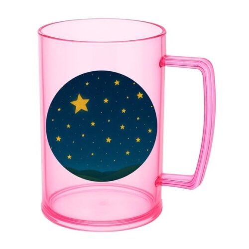 Caneca de Chopp Infantil Personalizada Céu Estrelado