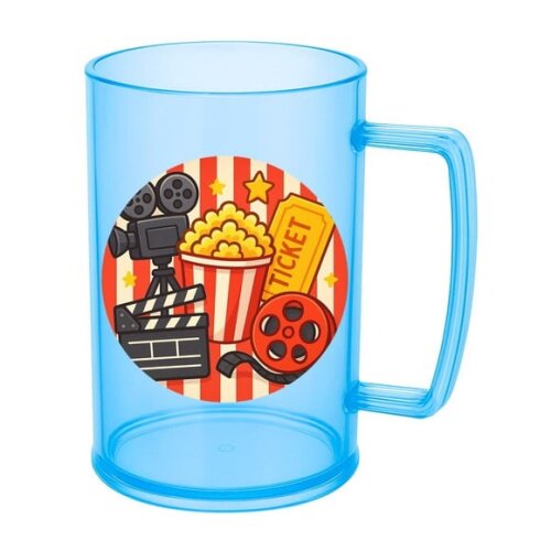 Caneca de Chopp Infantil Personalizada Cinema