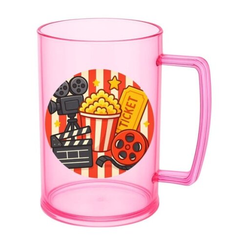 Caneca de Chopp Infantil Personalizada Cinema