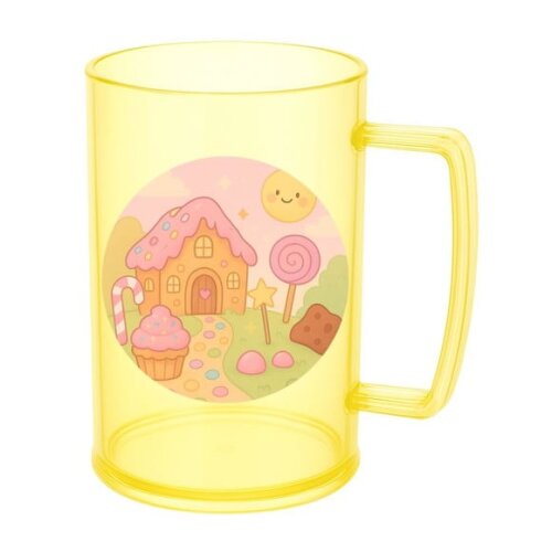 Caneca de Chopp Infantil Personalizada Confeitaria Kids