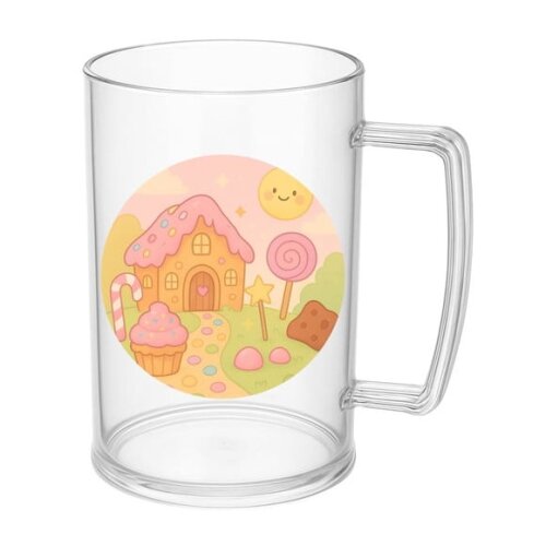 Caneca de Chopp Infantil Personalizada Confeitaria Kids