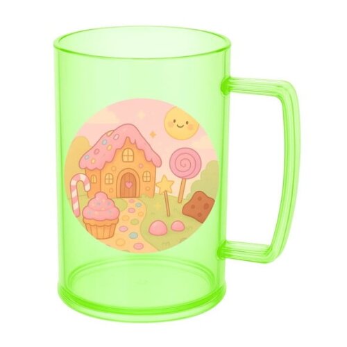 Caneca de Chopp Infantil Personalizada Confeitaria Kids