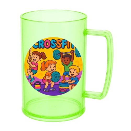 Caneca de Chopp Infantil Personalizada Crossfit