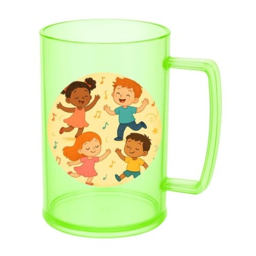 Caneca de Chopp Infantil Personalizada Dança