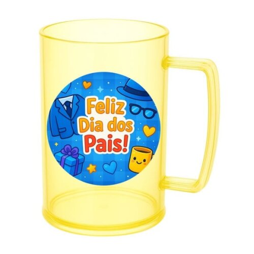 Caneca de Chopp Infantil Personalizada Dia dos Pais