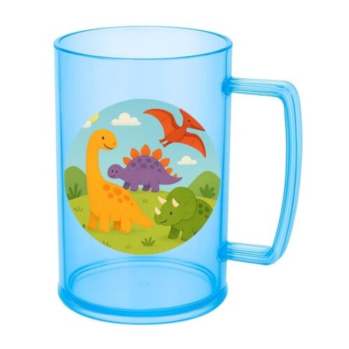 Caneca de Chopp Infantil Personalizada Dinossauros