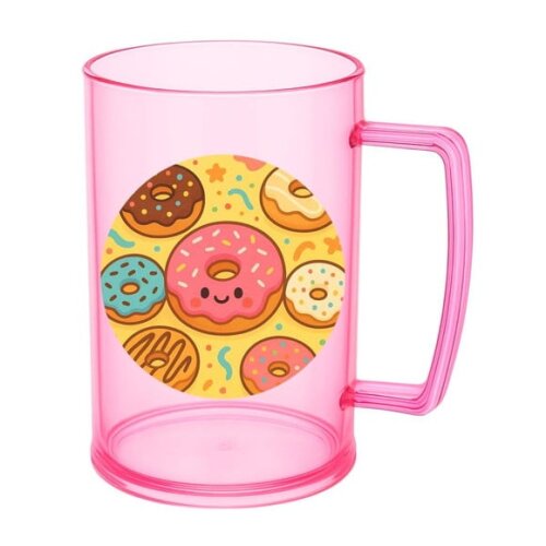 Caneca de Chopp Infantil Personalizada Donuts