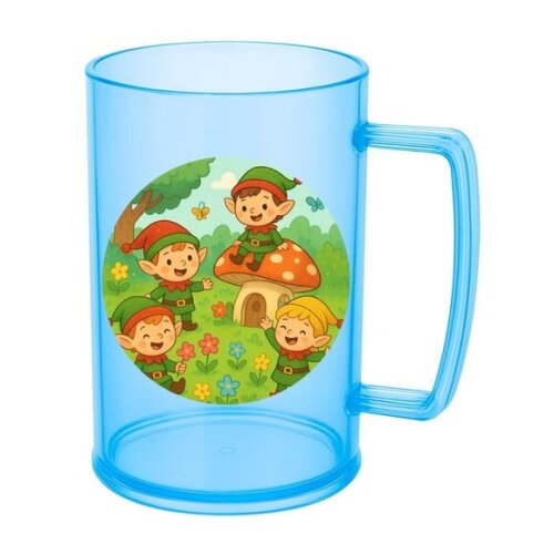 Caneca de Chopp Infantil Personalizada Duendes
