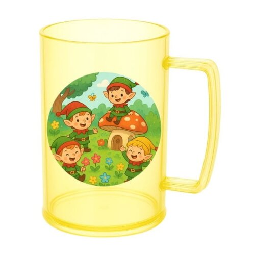 Caneca de Chopp Infantil Personalizada Duendes