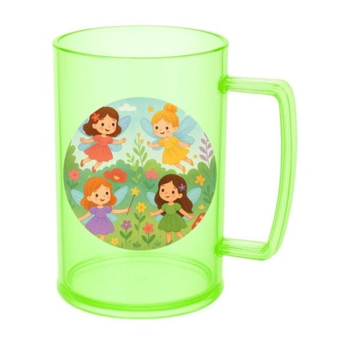 Caneca de Chopp Infantil Personalizada Fadas