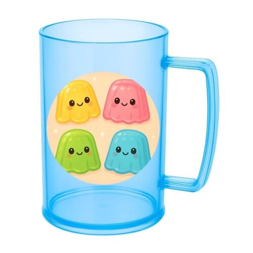 Caneca de Chopp Infantil Personalizada Gelatinas