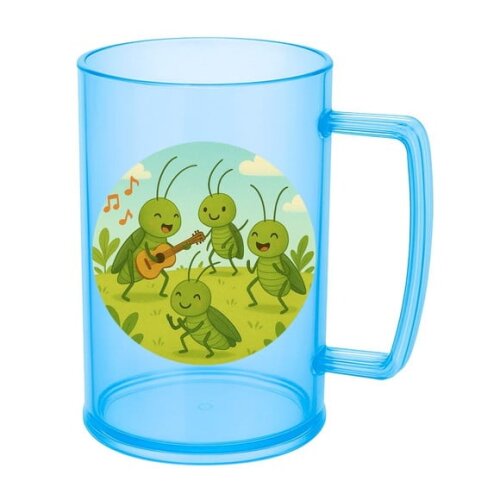 Caneca de Chopp Infantil Personalizada Grilos