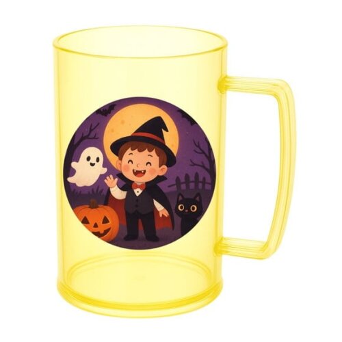 Caneca de Chopp Infantil Personalizada Halloween