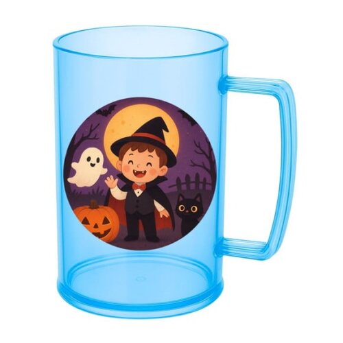 Caneca de Chopp Infantil Personalizada Halloween