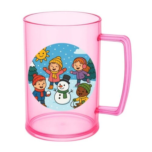 Caneca de Chopp Infantil Personalizada Inverno Divertido