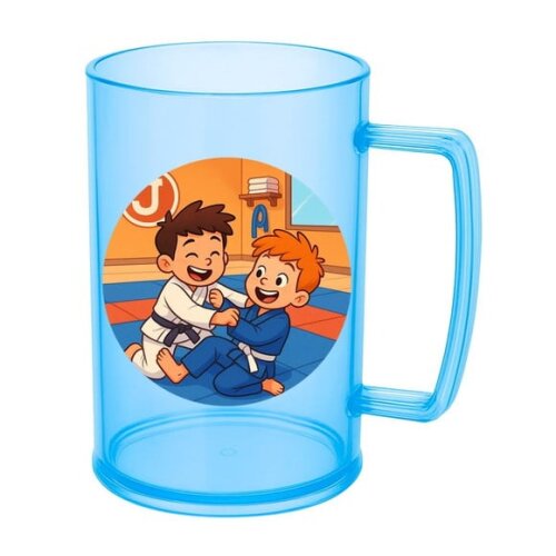 Caneca de Chopp Infantil Personalizada Jiu-jítsu