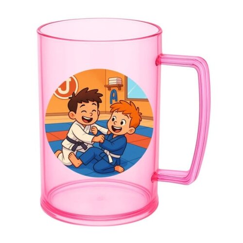 Caneca de Chopp Infantil Personalizada Jiu-jítsu
