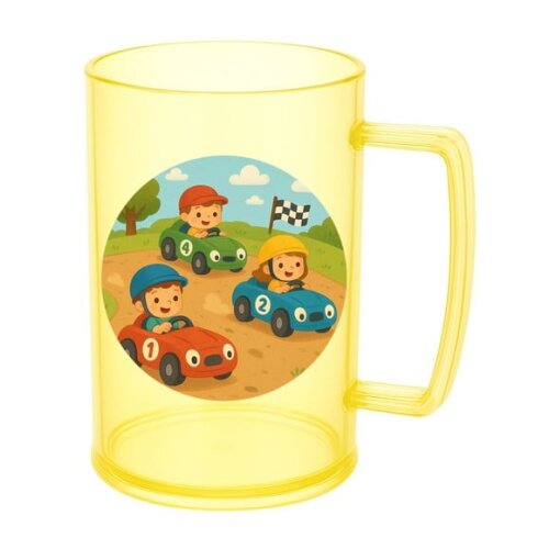 Caneca de Chopp Infantil Personalizada Kart Infantil