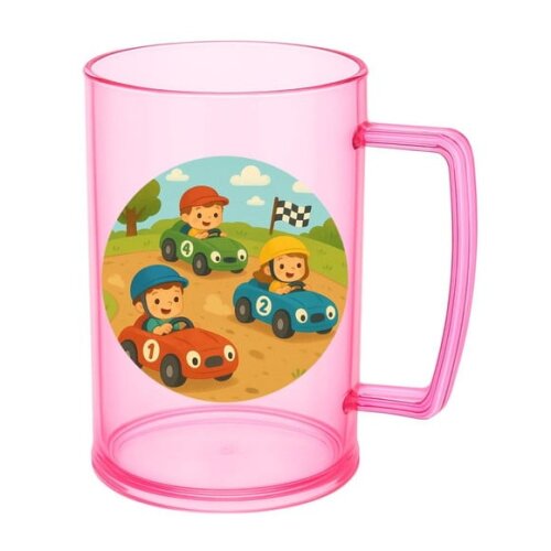 Caneca de Chopp Infantil Personalizada Kart Infantil